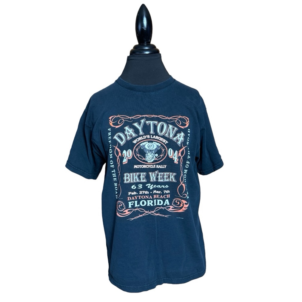 Vintage Daytona Motorcycle Tee Vintage Daytona Motorcycle Tee